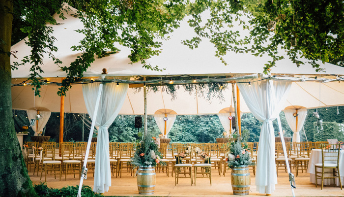 Ivory tent